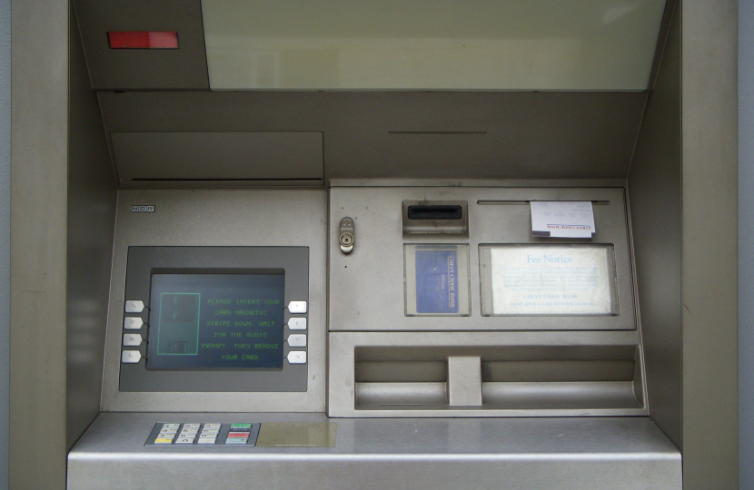 AM WRITES TO HSBC OVER FLINTSHIRE BANK CLOSURES